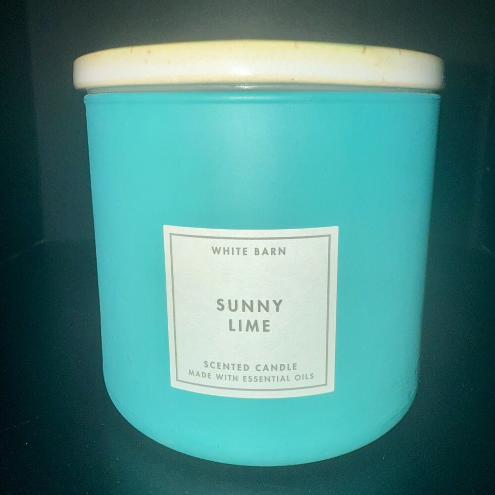 Sunny Lime Candle Bath & Body Works/White Barn BBW NWT